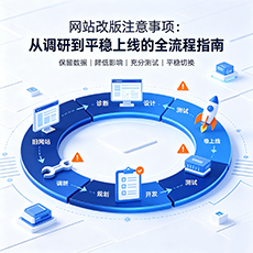 杨浦区建站-网站改版注意事项：从调研到平稳上线的全流程指南