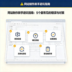 静安区建站-网站制作新手避坑指南：5个最常见的错误与对策