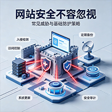 静安区建站-网站安全不容忽视：常见威胁与基础防护策略