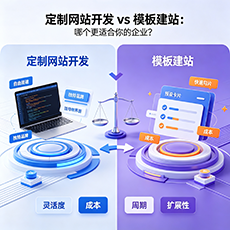上海建站-定制网站开发 vs 模板建站：哪个更适合你的企业？